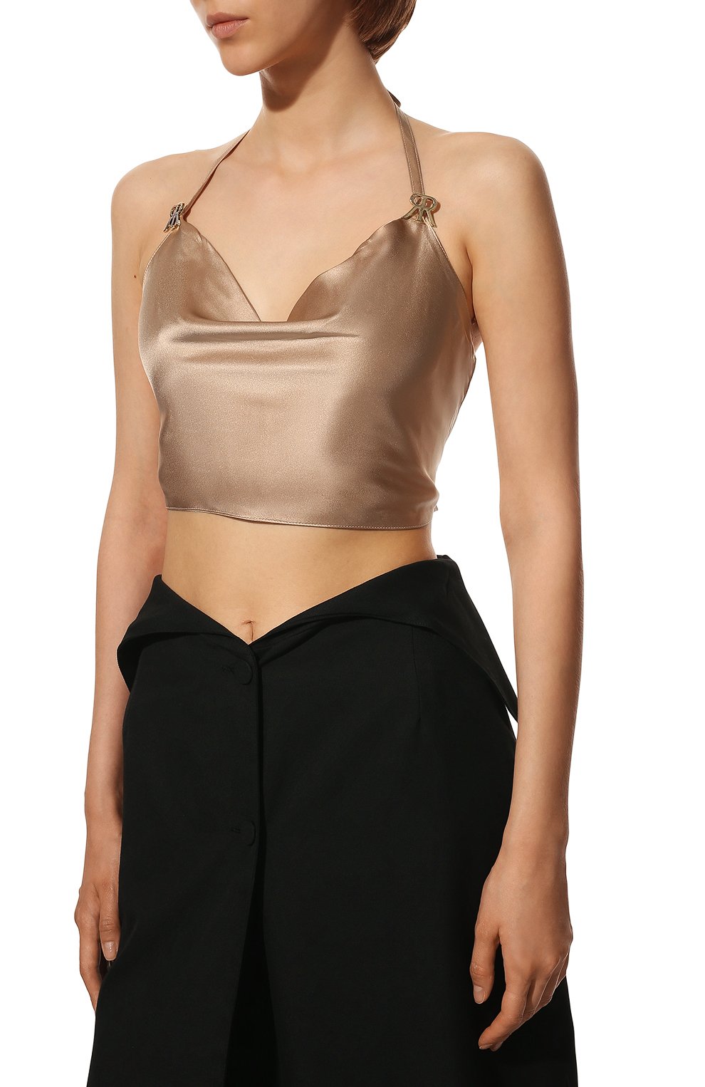 Шелковый топ ROKH, арт. R0CA228 SK, фото 3