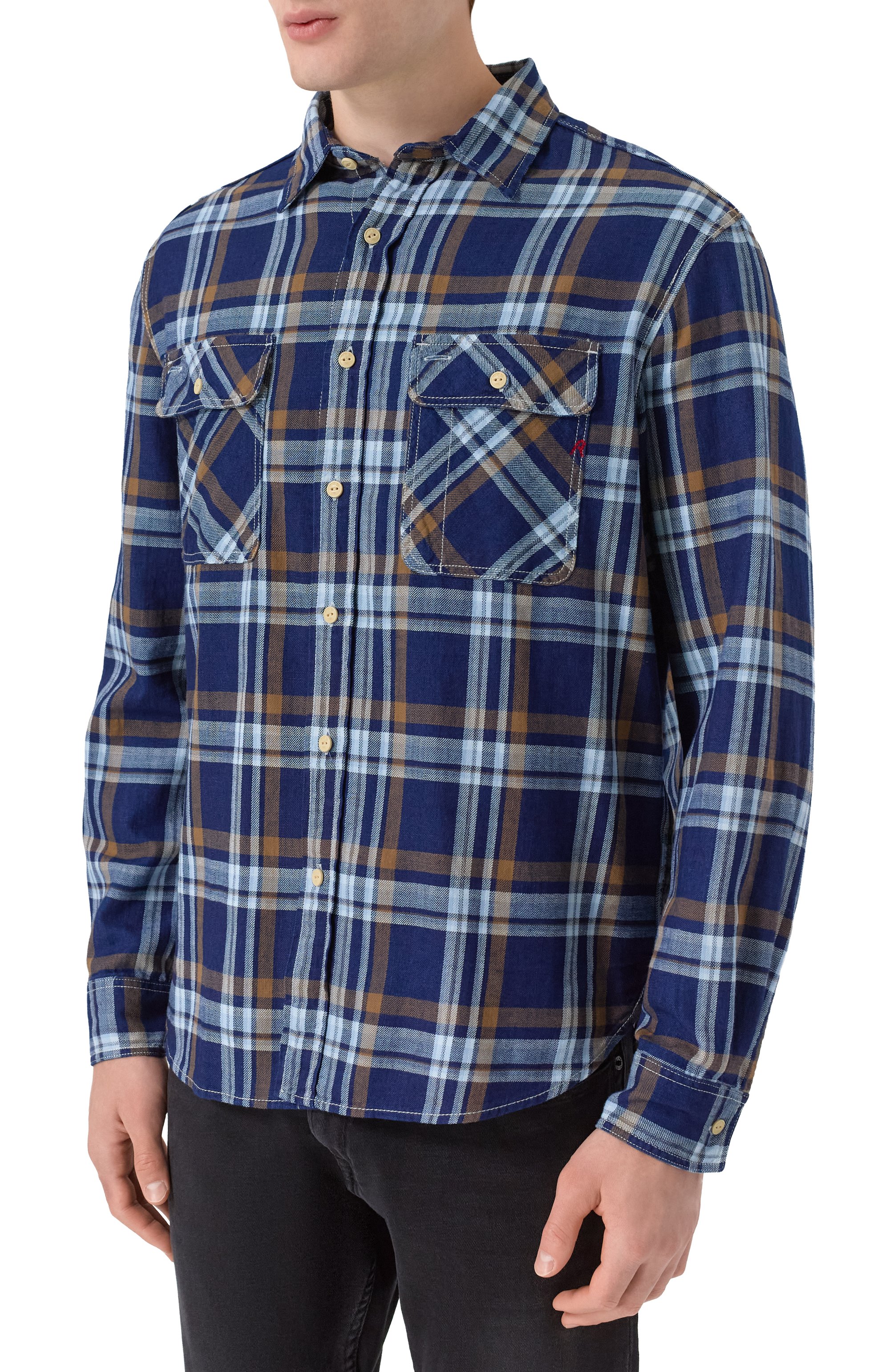 Хлопковая рубашка REPLAY, арт. M4147 .000.52820, фото 3