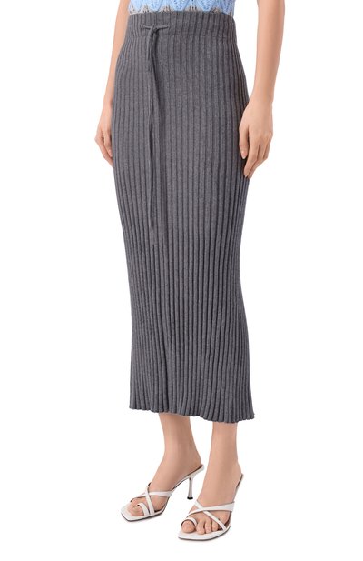 Юбка из хлопка и кашемира ADDICTED, арт. AD2695, фото 3