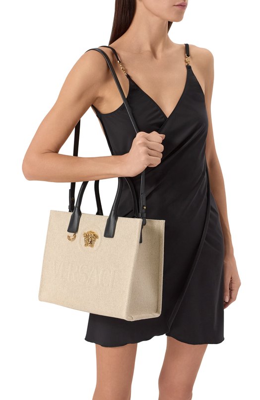 Сумка La Medusa small Versace 1005861/1A03494 Бежевый  1005861/1A03494 Фото 2