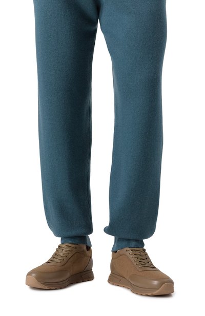 Комбинированные кроссовки wool & leather 12 STOREEZ, арт. 127006, фото 3