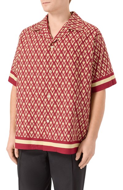 Хлопковая рубашка VALENTINO, арт. 7V3AA111/B20, фото 3