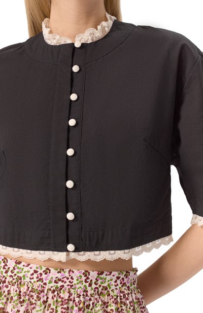 Хлопковая блузка BOTROIS, арт. SKU76432442, фото 5