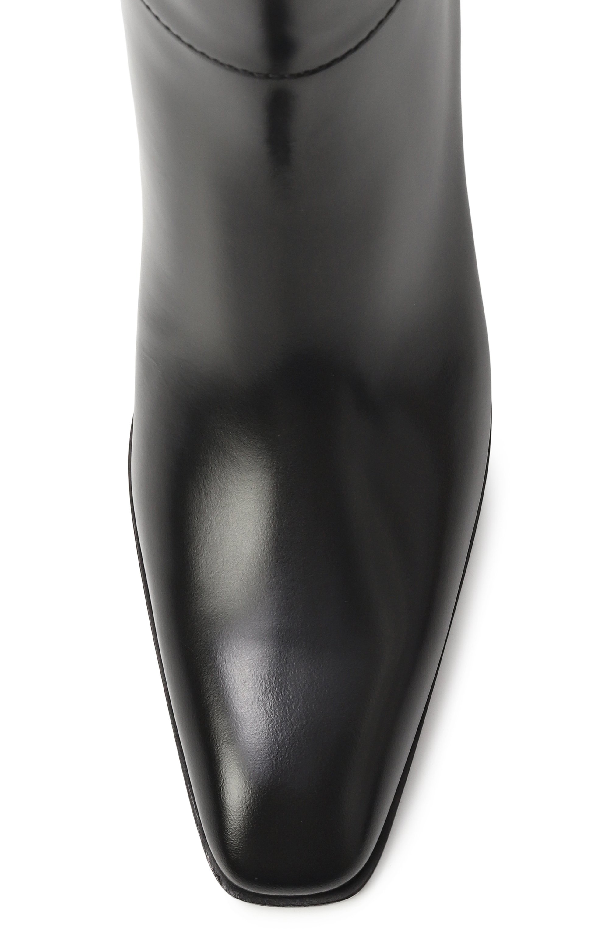 Кожаные сапоги julia 70 SAINT LAURENT, арт. 818207/AAEHR, фото 6