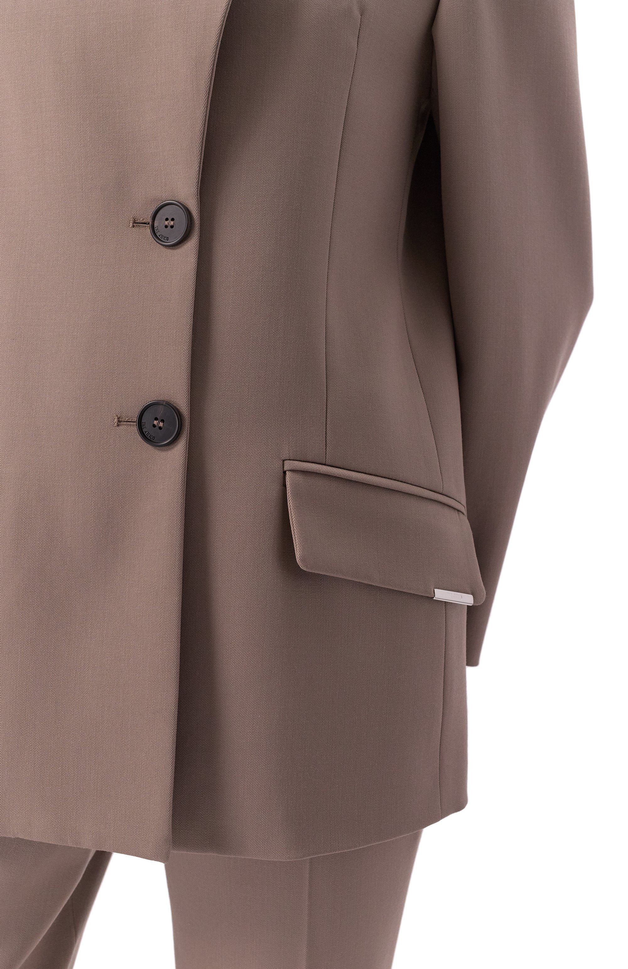 Шерстяной жакет THE ATTICO, арт. 250WCG00080/WWW046AA, фото 5