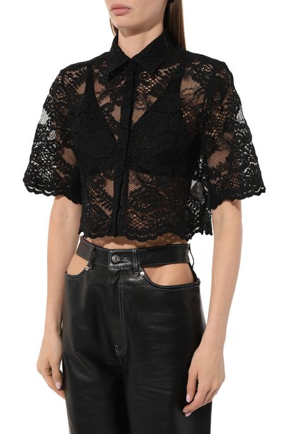 Кружевная рубашка MSGM, арт. 3442MDE07/237311, фото 3