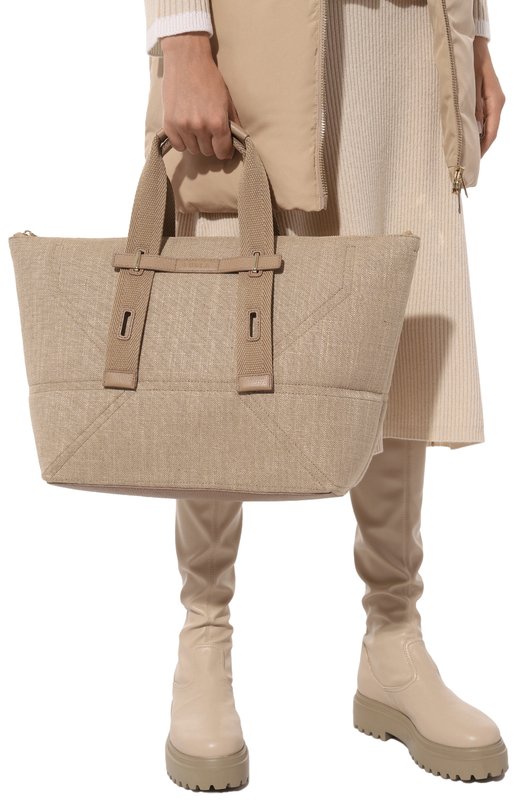Сумка-тоут Furla Giove Edra large Furla WB01198/BX3015 Бежевый  WB01198/BX3015 Фото 2