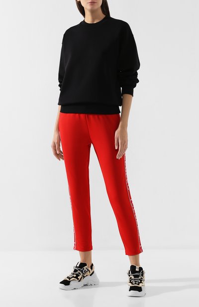 Хлопковый свитшот VICTORIA, VICTORIA BECKHAM, арт. JYVV 151 PAW19 C0TT0N JERSEY, фото 2