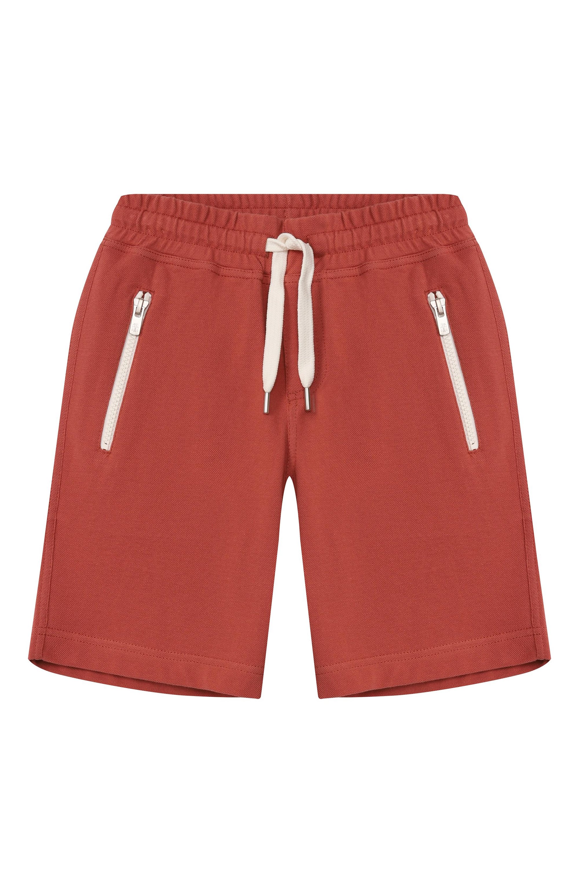 Хлопковые шорты BRUNELLO CUCINELLI, арт. BE854E392A, фото 1