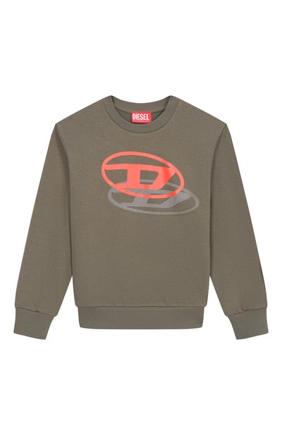 Хлопковый свитшот DIESEL, арт. J02627/KYAZ3, фото 1