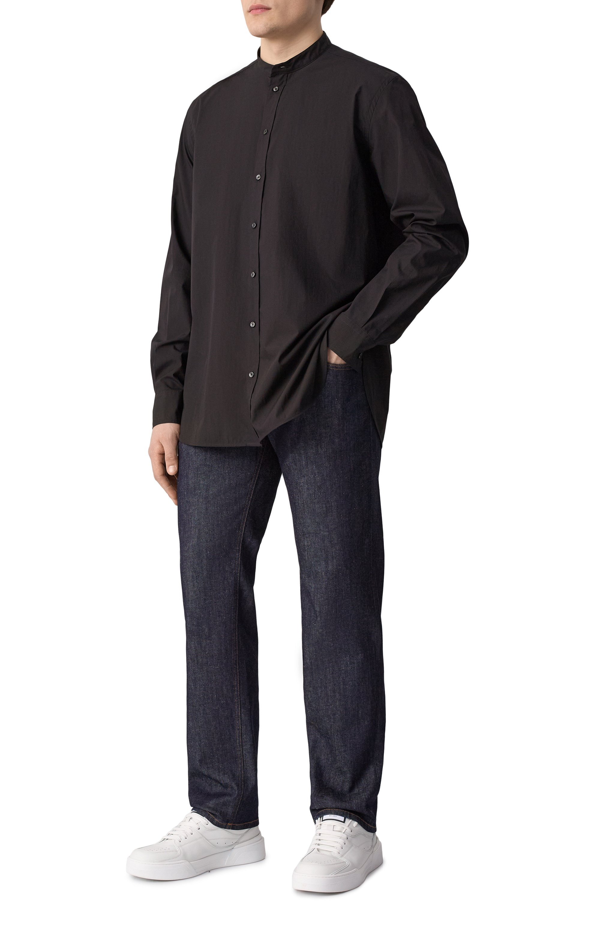 Хлопковая рубашка DOLCE & GABBANA, арт. G5HR1T/FU5T9, фото 2