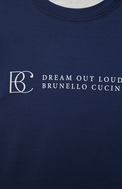 Хлопковая футболка BRUNELLO CUCINELLI, арт. B0T61T118C, фото 3