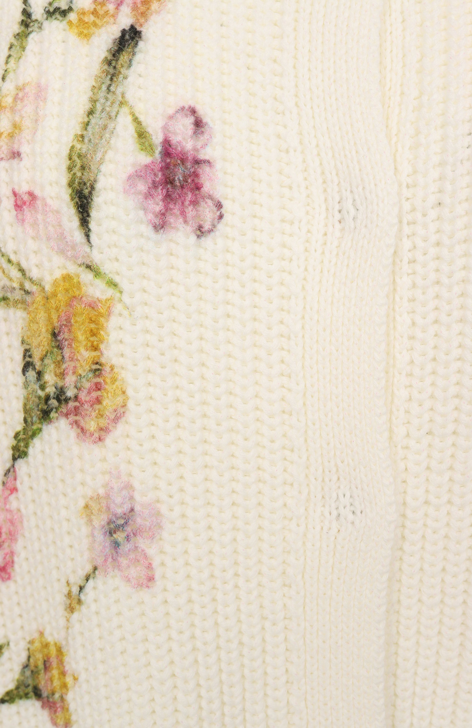 Хлопковый кардиган TWINSET кремового цвета по цене 32600 руб., арт. 251TP3641, фото 6 Хлопковый кардиган TWINSET, арт. 251TP3641, фото 6