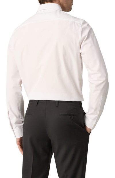 Хлопковая сорочка BURBERRY, арт. 8090535, фото 4