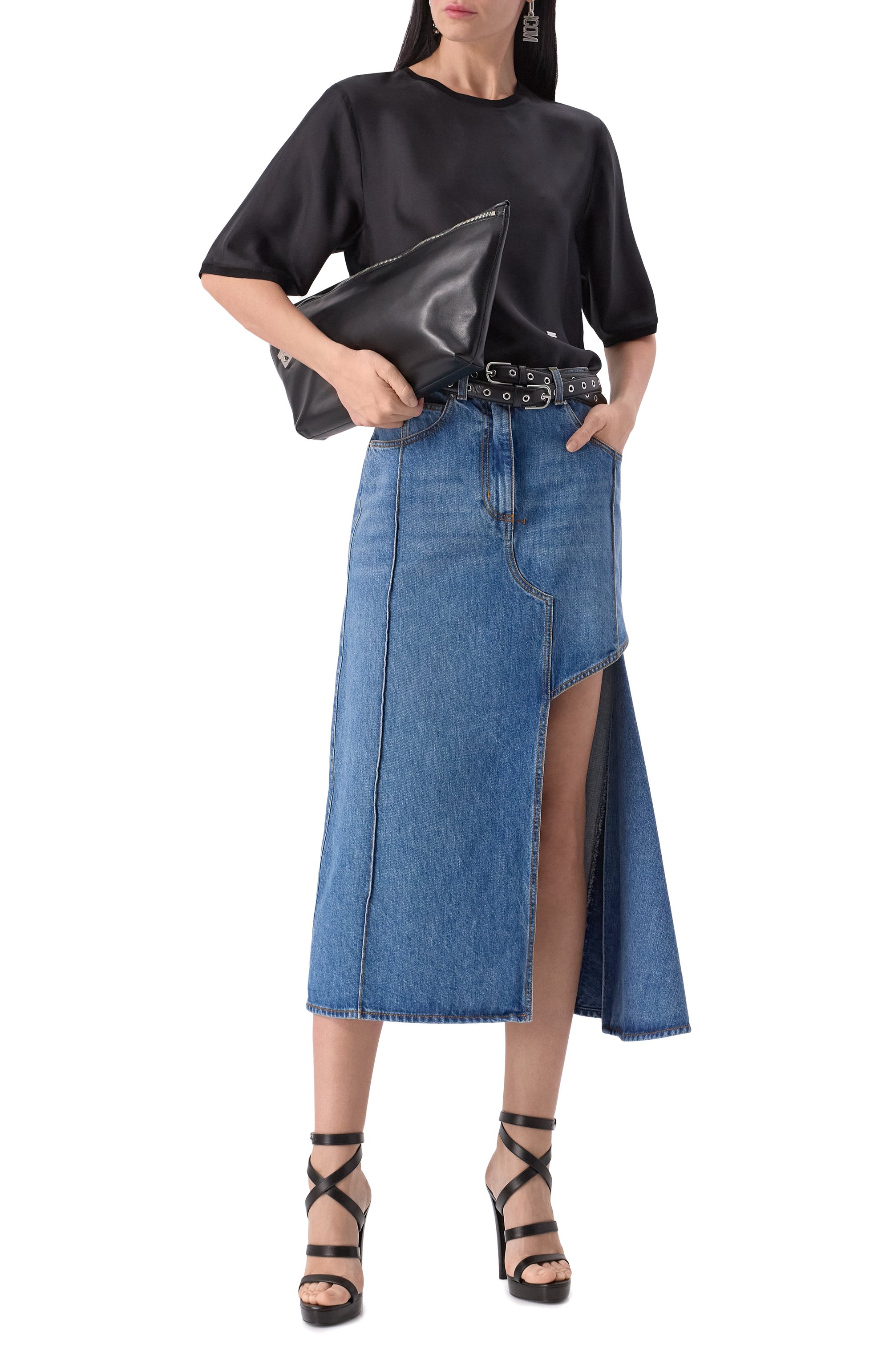 Шелковый топ DSQUARED2, арт. S75NC1108/D35139, фото 2