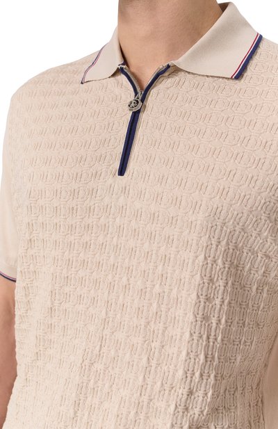 Хлопковое поло STEFANO RICCI, арт. K212032P31/F25297, фото 5