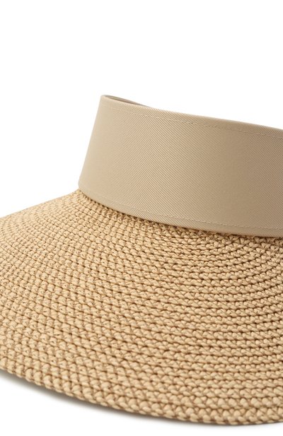 Козырек champ ii ERIC JAVITS бежевого цвета по цене 32800 руб., арт. 12164/PEANUT, фото 4 Козырек champ ii ERIC JAVITS, арт. 12164/PEANUT, фото 4