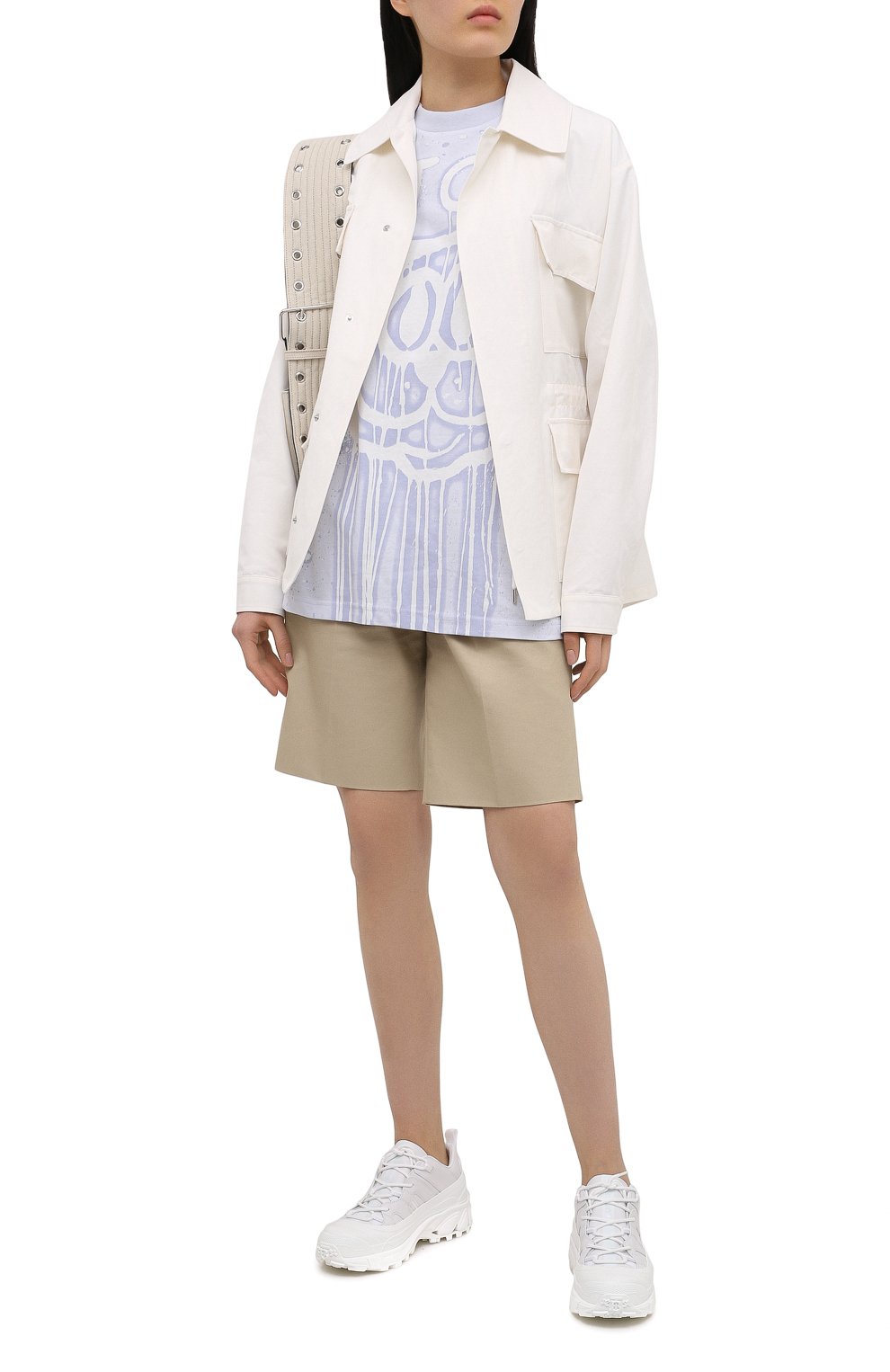 Хлопковая футболка ACNE STUDIOS, арт. AL0207, фото 2