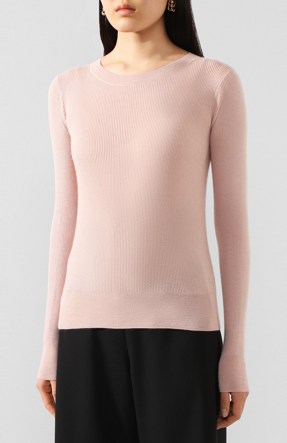 Пуловер из смеси кашемира и шелка DRIES VAN NOTEN, арт. 201-11203-9711, фото 3