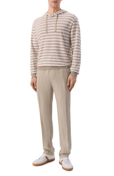 Мужские льняные брюки PAUL&SHARK, арт. 26414031