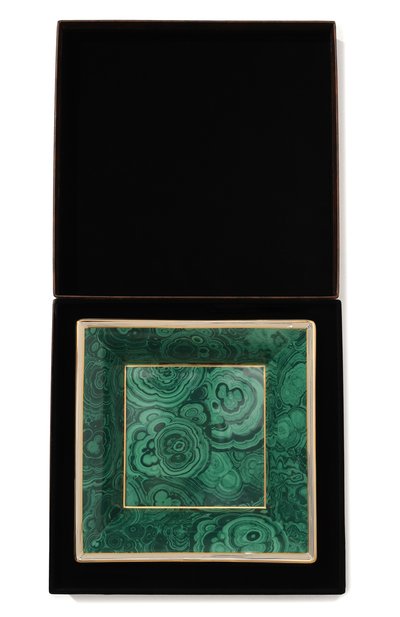 Поднос STEFANO RICCI темно-зеленого цвета по цене 99000 руб., арт. 0AST24/MLCH02, фото 5 Поднос STEFANO RICCI, арт. 0AST24/MLCH02, фото 5