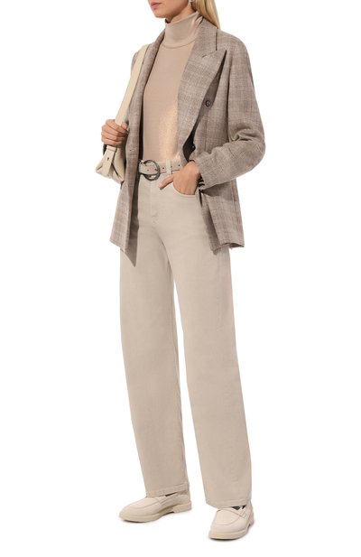 Водолазка из хлопка и вискозы BRUNELLO CUCINELLI, арт. MG922EF214, фото 2