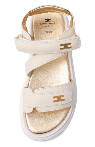 Кожаные сандалии ELISABETTA FRANCHI LA MIA BAMBINA, арт. F4A2-E0586-1733_001, фото 4
