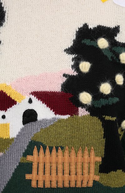 Шерстяной свитер MIU MIU, арт. MML393-1XI4-F0422, фото 5