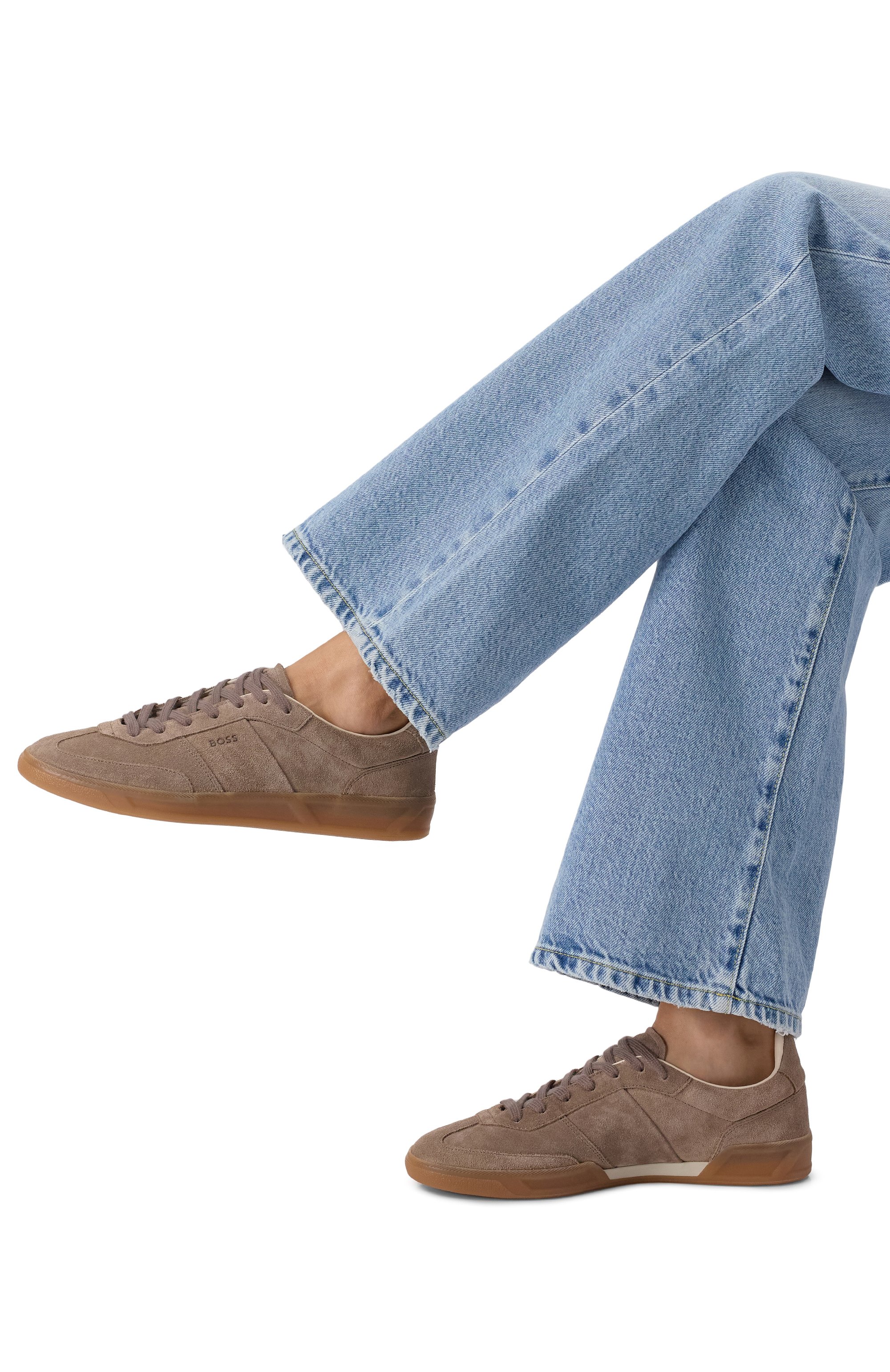 Замшевые кеды brenta BOSS, арт. 50536645, фото 2