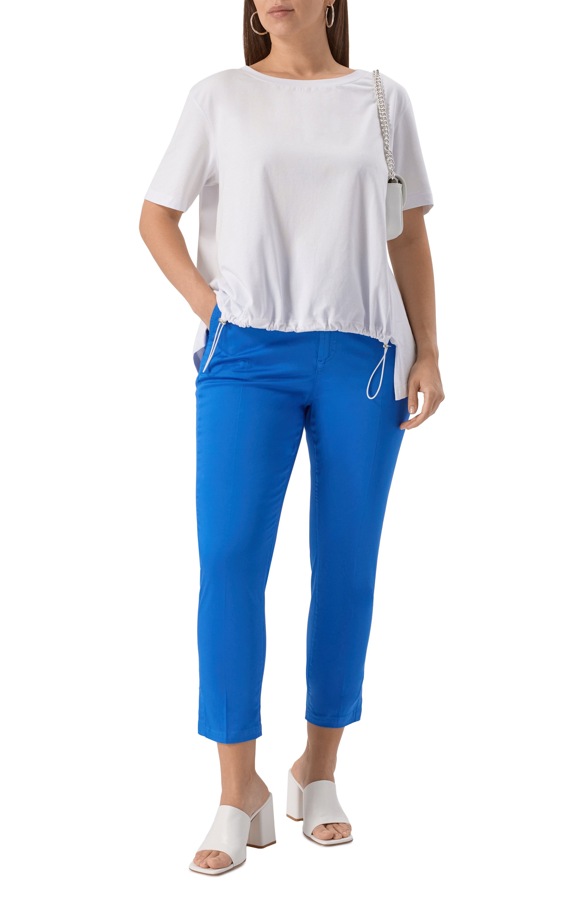 Хлопковые брюки MARINA SPORT, арт. BERBICE, фото 2