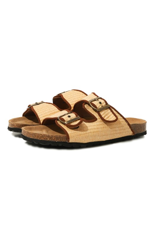 Шлепанцы MC2 Saint Barth SANDAL W N/09879F Бежевый SANDAL W N/09879F
