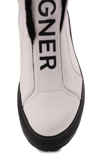 Кожаные ботинки BOGNER белого цвета по цене 48750 руб., арт. 22141853/BANFF 5 B, фото 5 Кожаные ботинки BOGNER, арт. 22141853/BANFF 5 B, фото 5