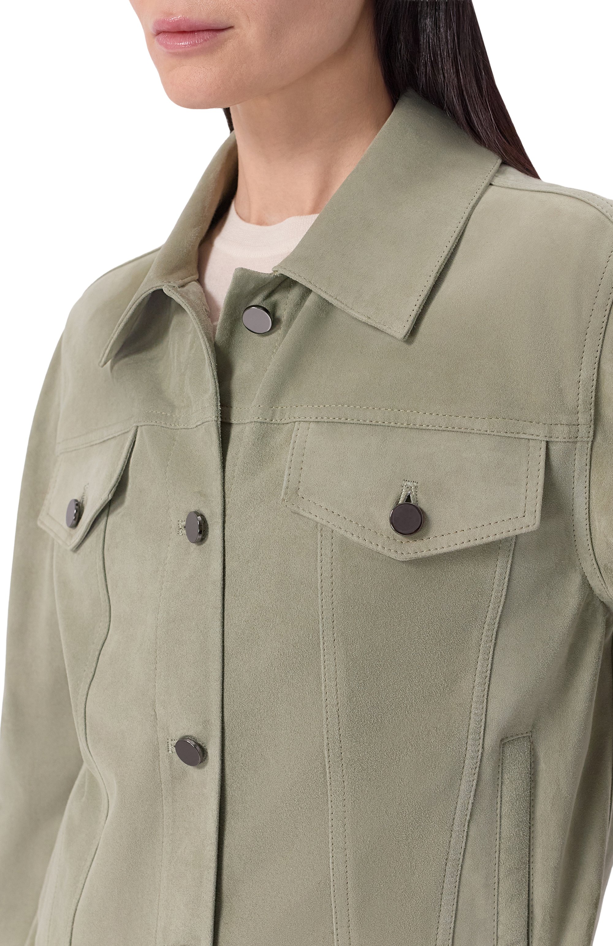 Замшевая куртка MVST, арт. M26.2PW.L027/L010 SUEDE, фото 5