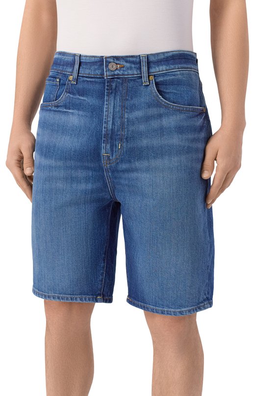 Джинсовые шорты 7 For All Mankind 7TH50A56-1XZ Синий  7TH50A56-1XZ Фото 3