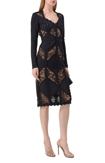 Платье из вискозы ELIE SAAB, арт. D0903NF25/KVL02, фото 2