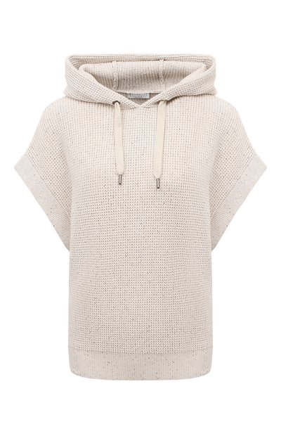 Женский хлопковое худи BRUNELLO CUCINELLI, арт. MDV726019