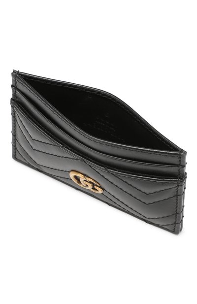 Кожаный футляр для кредитных карт GUCCI черного цвета по цене 47050 руб., арт. 443127/DTD1T, фото 3 Кожаный футляр для кредитных карт GUCCI, арт. 443127/DTD1T, фото 3