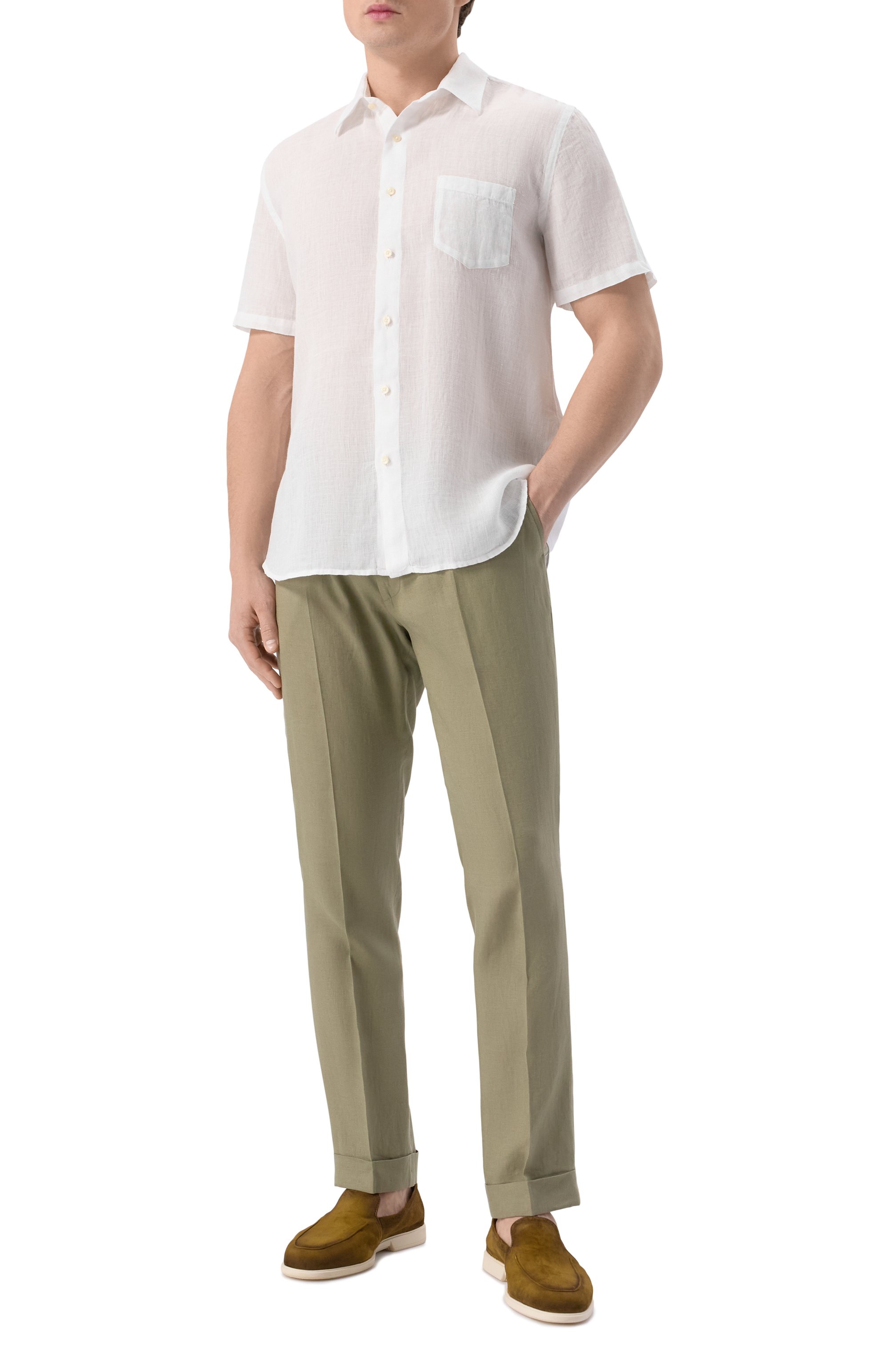 Замшевые лоферы malibu SANTONI, арт. MGAG18829TICSEAA, фото 2