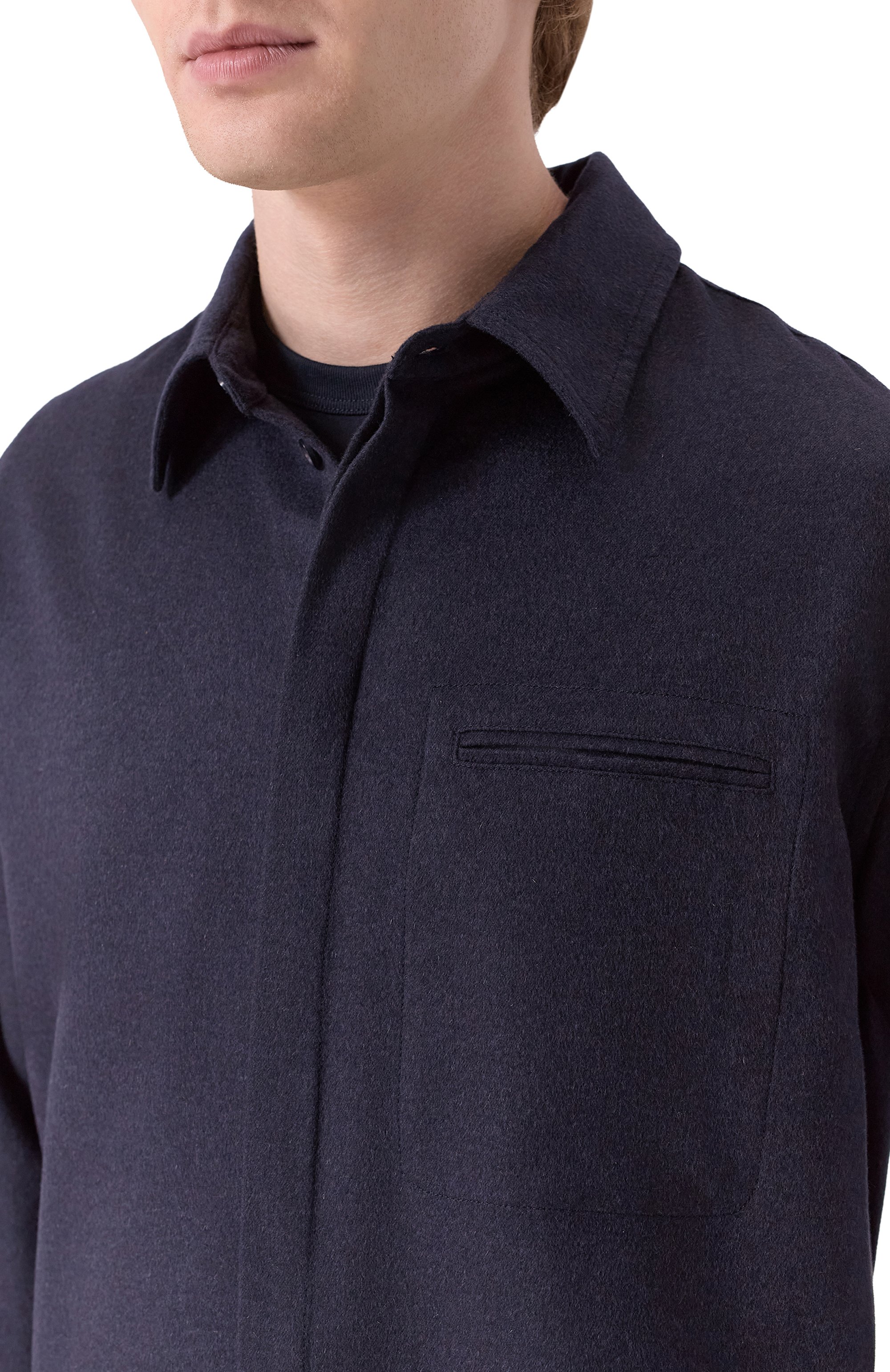 Рубашка из кашемира и шерсти норки MVST, арт. M25.1MM.B001/F067, фото 5