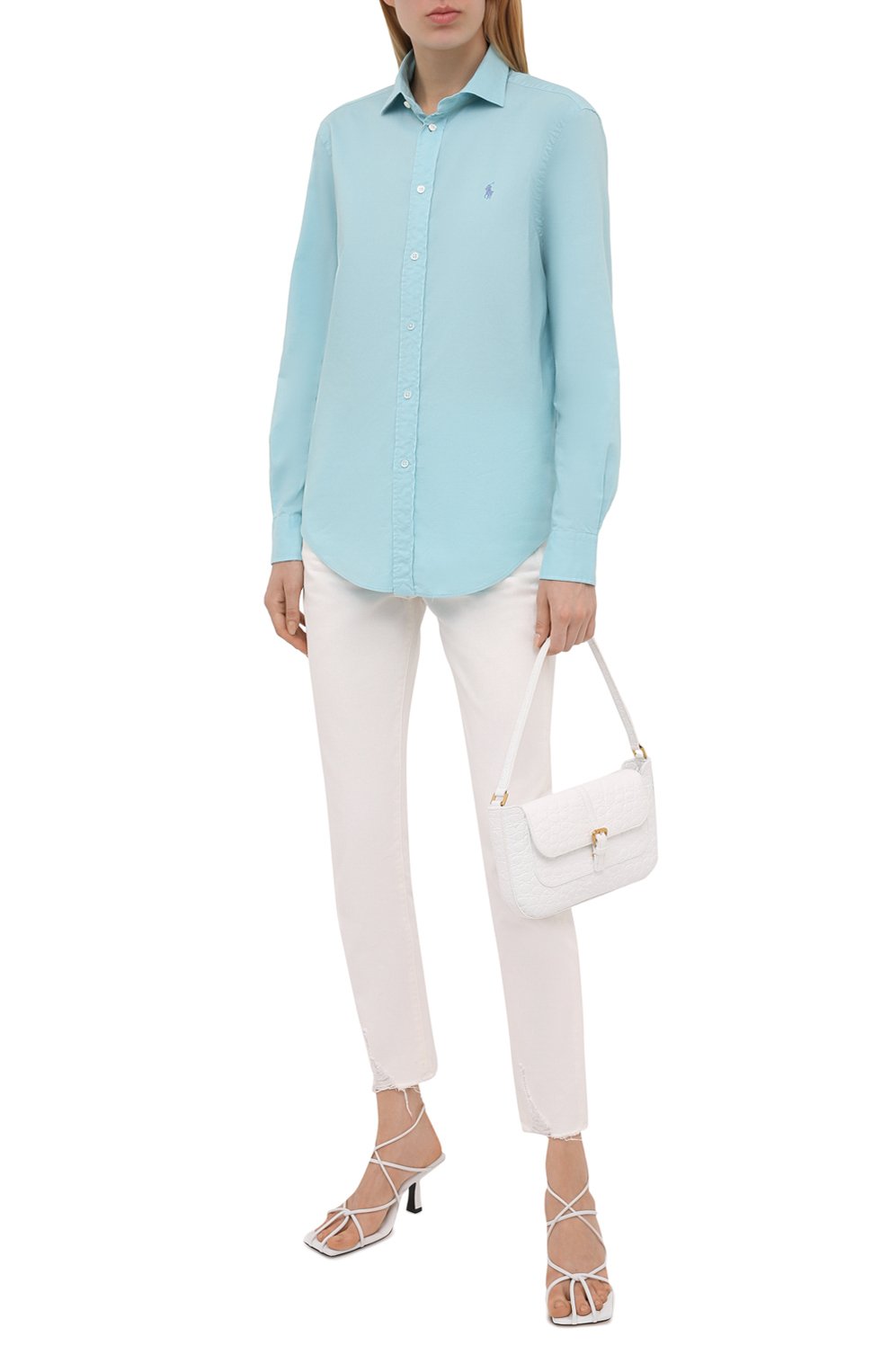 Хлопковая рубашка POLO RALPH LAUREN, арт. 211841951, фото 2