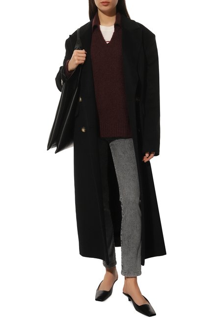 Женские джинсы BRUNELLO CUCINELLI темно-серого цвета, арт. MH186P5495 | Фото 2 (Стили: Кэжуэл; Длина (брюки, джинсы): Стандартные; Силуэт Ж (брюки и джинсы): Скинни; Материал внешний: Деним, Хлопок; Кросс-КТ: Деним)