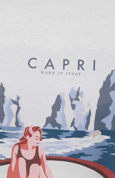 Хлопковая футболка FEFE`, арт. TSHQCAPRI, фото 5