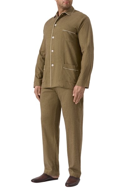 Хлопковая рубашка ROBERTO RICETTI, арт. PIGIAMA VENEZIA/LX3339_1, фото 2