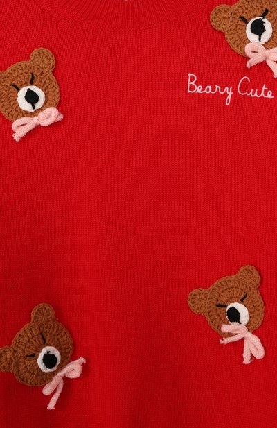 Пуловер из шерсти и вискозы MC2 SAINT BARTH, арт. L0UI003-02387I/L0UISE JR, фото 3