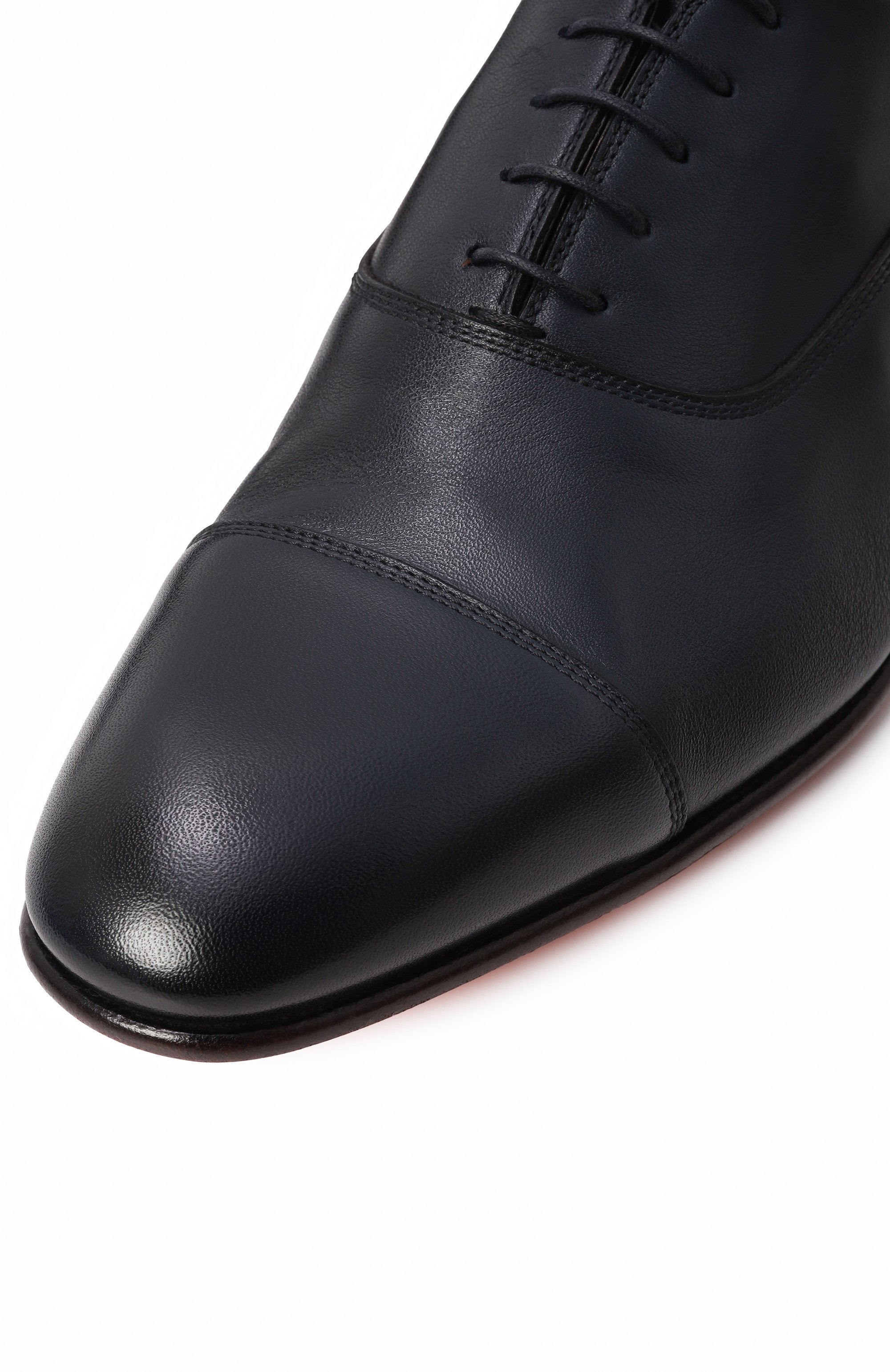 Кожаные оксфорды adrian SANTONI, арт. MCAG18883LA3SGFR, фото 7