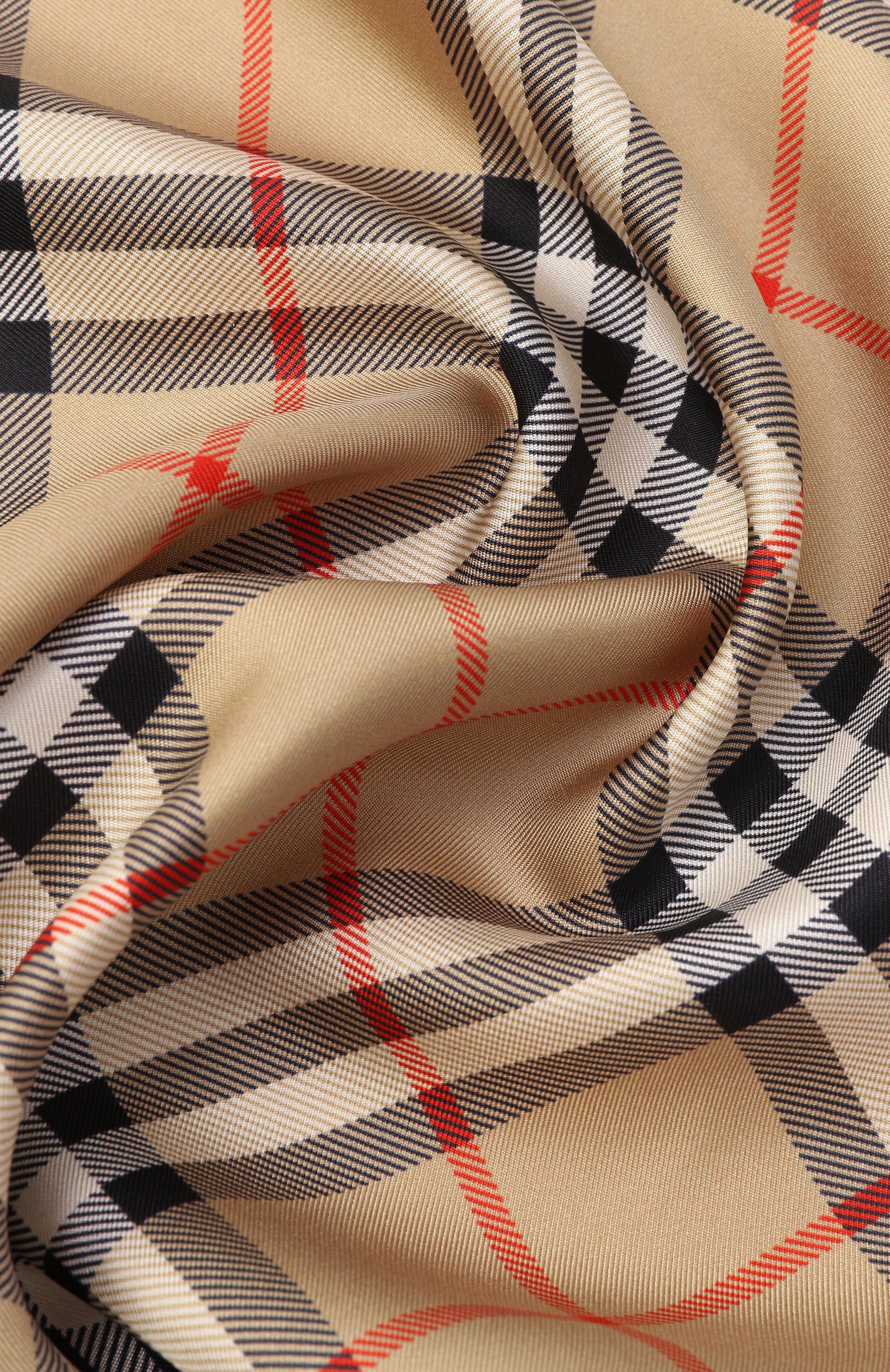 Шелковый платок BURBERRY, арт. 8116998, фото 3