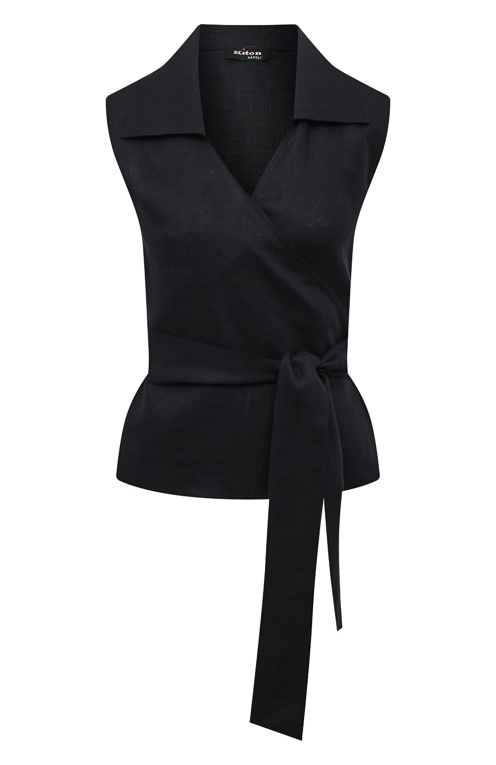 Льняной топ KITON, арт. D53466H05953, фото 1