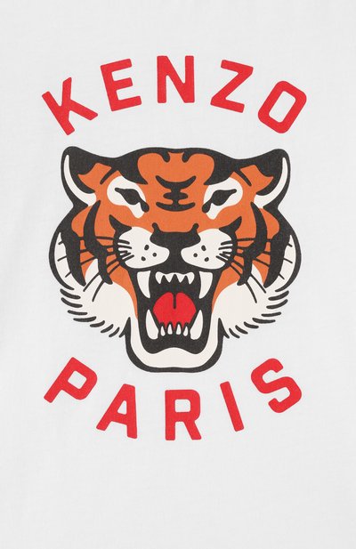 Хлопковая футболка KENZO, арт. K60977, фото 3