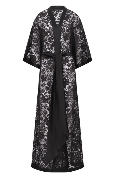 Женский шелковый халат CARINE GILSON, арт. SO0168BE