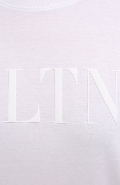Хлопковая футболка VALENTINO, арт. VB3MG11N68L, фото 5